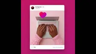 Instagram post-like interaction