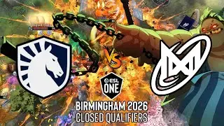Team Liquid VS Nigma Galaxy  - ESL One Birmingham 2026 Qualifie - DOTA 2