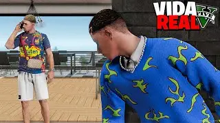 GTA V : VIDA REAL - VOU MORAR ESCONDIDO NA CASA DO BAHIA! - #73