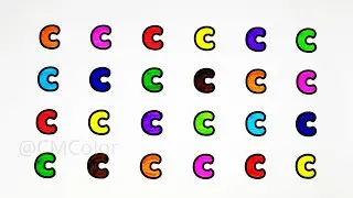 Learn Small Letter 'c' | Alphabet Tracing and Coloring Activity