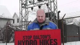 Ontario PC MPP Jim Wilson on the Hydro Hiker Tour
