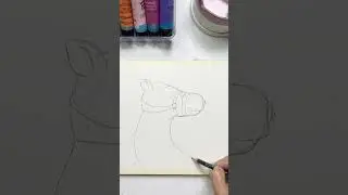 Easy camel Painting for beginners- Part - 1 - acrylic painting #shorts #artshorts
