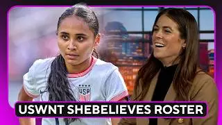 Kelley O&rsquo;Hara REACTS to USWNT SheBelieves Cup Roster