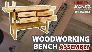 Lumberjack WB1520D4 Solid Woodworking Bench - Assembly