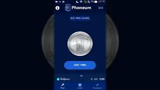 New crypto currency Phoneum, mobile mining aplication Phoneum