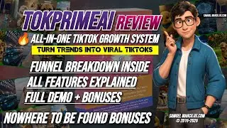 TokPrimeAI Review & Bonuses: Walkthrough + Demo + OTO 🔵 TOKPRIME AI Review [NEW] TOKPRIME AI Review