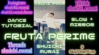 Kroni Pula - Fruta Perime (Dance Tutorial) (SLOW + MIRROR)