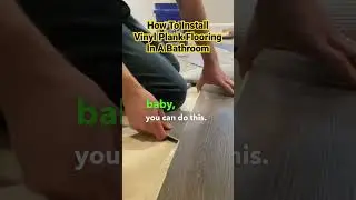 How To Install Vinyl Plank Flooring In A Bathroom