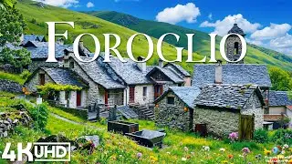 Foroglio 4K 🇨🇭 | Hidden Swiss Alpine Village, Waterfall Valley & Timeless Nature