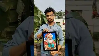 Merry Christmas 🎄🎁 Santa Claus drawing Oil Pastle ✍️❤️&zwj;🩹😍 #shorts #santaclaus #merrychristmas #art