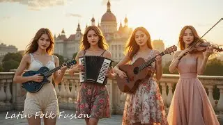 Cinematic Latin Folk Fusion 2025 | Mandolin, Accordion, Guitar & Violin Instrumental