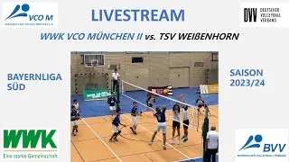 WWK VCO M&uuml;nchen II vs. TSV Wei&szlig;enhorn (Volleyball Bayernliga S&uuml;d)
