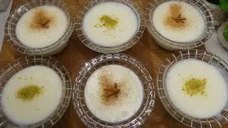 SÜTLAÇ – Il budino al latte delle nonne turche 🇹🇷 | Dolce facile#58