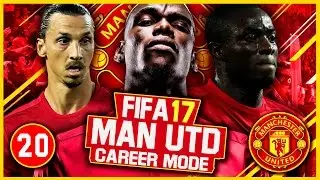 FIFA 17 Career Mode: Manchester United #20 - Europa League vs Fiorentina (FIFA 17 Gameplay)