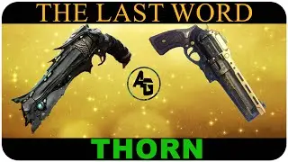 Destiny THE LAST WORD vs THORN Exotic Hand Cannon WEAPON COMPARISON PVP