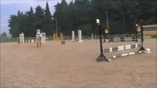 Laura Chomel et Loufoque, Pour les Ecuries du Vallon. Poney 5 Vitesse, Nimes Phenix