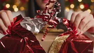 Gift Unwrapping ASMR 🎁 | Paper Tearing & Crinkling Sounds (No Talking)