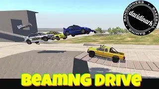 LARGE BRIDGE MAYHEM! Police Jumps - BeamNG Drive