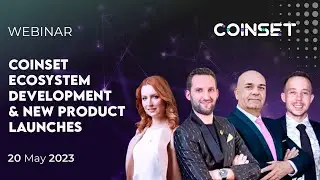 RU COINSET Ecosystem Development & New Product Launches (20.05.2023)