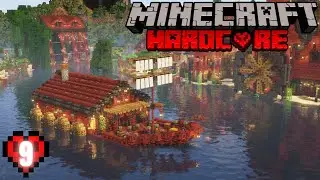 Minecraft 1.19 Hardcore Let's Play: Steamboat Sugarcane Farm! Episode 9