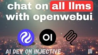 OpenWeb UI - AI development with Injective