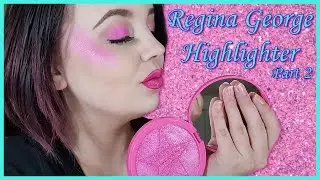 Regina George Hot Pink Highlight Part 2 Jeffree Star Cosmetics Review + Swatch