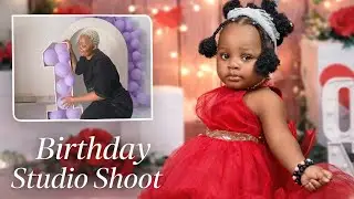 Behind the Scenes | My Niece's Birthday Studio photoshoot 