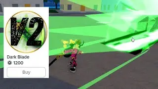 How to UPGRADE your DARK BLADE to V2 in BLOX FRUITS! ROBLOX