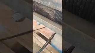 عمل صيانه كامله لعربه كرين ١٠طن work#maintenance#cart#crane#wire#motor#gerbucks#