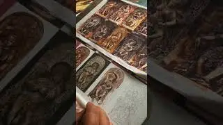 Bellure temple sculpture painting