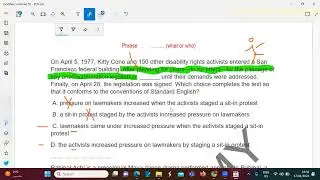 Digital SAT/Writing/Modifiers Example