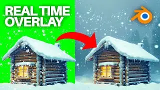 Real-time Compositing Greenscreen in Blender