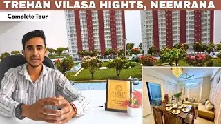 Trehan Vilasa Heights Society Neemrana Complete Tour ☎️9509289722 #trehan #neemrana #flatsforsale 