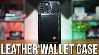 ZTTOPO Leather Wallet Case for iPhone 13