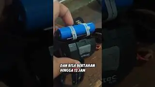 Ganti baterai senter BL066 Taffled/VRtec dan bisa bertahan hingga 12 jam lebih!!