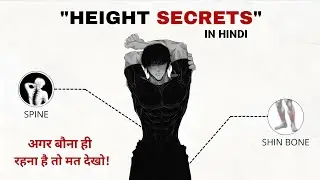 How to literally force your bones to grow taller(even after puberty) | in HINDI*