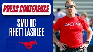 Rhett Lashlee recaps SMU Football's Top 25 win over Louisville | SMU Football Press Conference