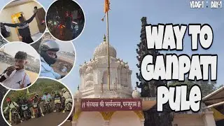 Vlog-6-Part-1 || bhai log nighale navin adventure la || way to ganpatipule ||#vlog#fishing#top Day-1
