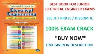 Best Book For Junior Engineer Electrical - JE / AE Exam Preparation - Discom/Genco/Transco 👇Buy Now👇