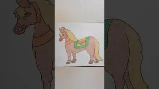 cute horse drawing for beginners#tutorial#short