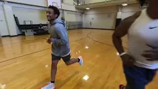 Hooping with Caleb Murphy Game 1!! He really is a bucket!! 🔥 #fypシ #basketball #viral #ballislife