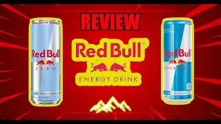 RedBull Zero with Monk Fruit vs RedBull Sugar Free Original