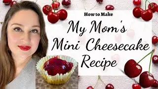 Autumn Becomes Me Vlog | My Mom's Mini Cheesecake Recipe
