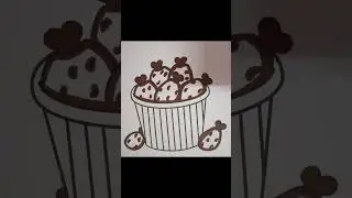 Fried Chicken Bucket Coloring