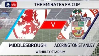|FIFA 17|Middlesbrough v ACCRINGTON STANLEY|FA CUP|SEMI FINAL|S05|258