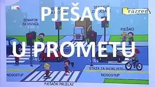 1.RAZRED - PJEŠACI U PROMETU