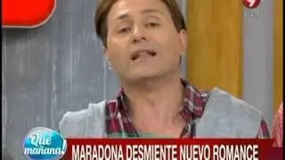 La nueva rubia de Maradona