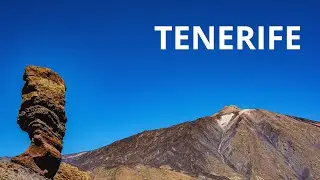 Parque nacional del Teide en 4k. Tenerife, Teide para visitar CENDERO 16 con vistas al teide