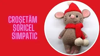Croşetăm şoricel simpatic