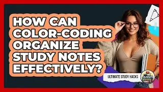 How Can Color-Coding Organize Study Notes Effectively?